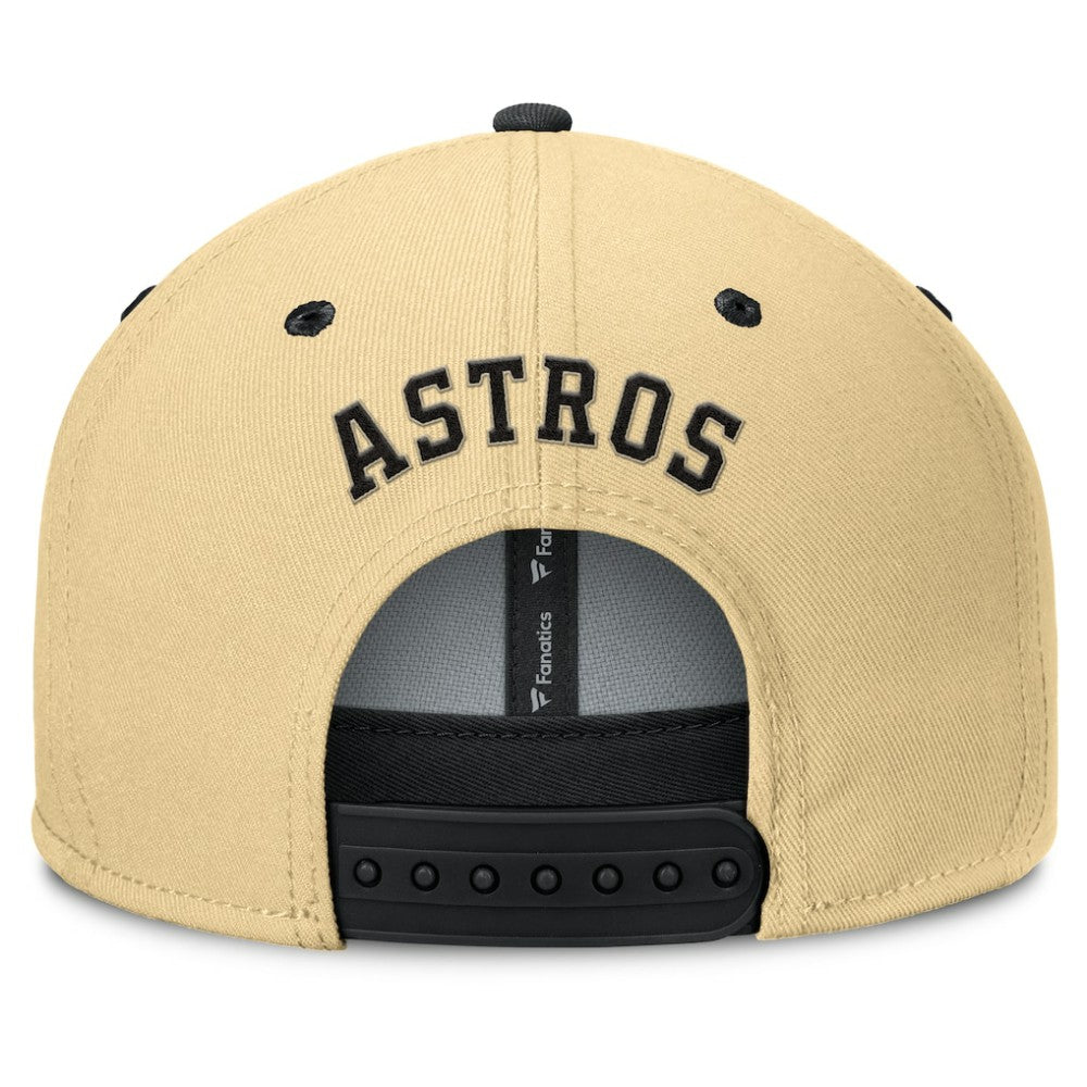 Houston Astros Duel Adjustable Hat - Khaki