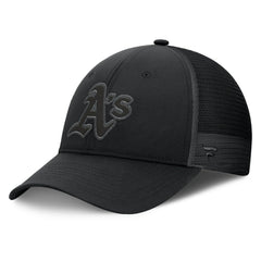 Athletics Launch Adjustable Trucker Hat - Black