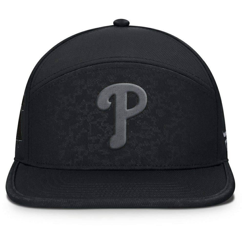 Philadelphia Phillies Platoon Adjustable Hat - Black