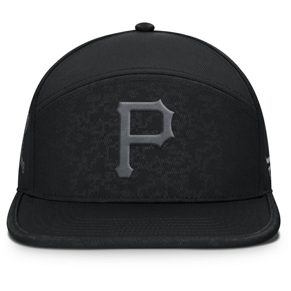 Pittsburgh Pirates Platoon Snapback Hat - Black