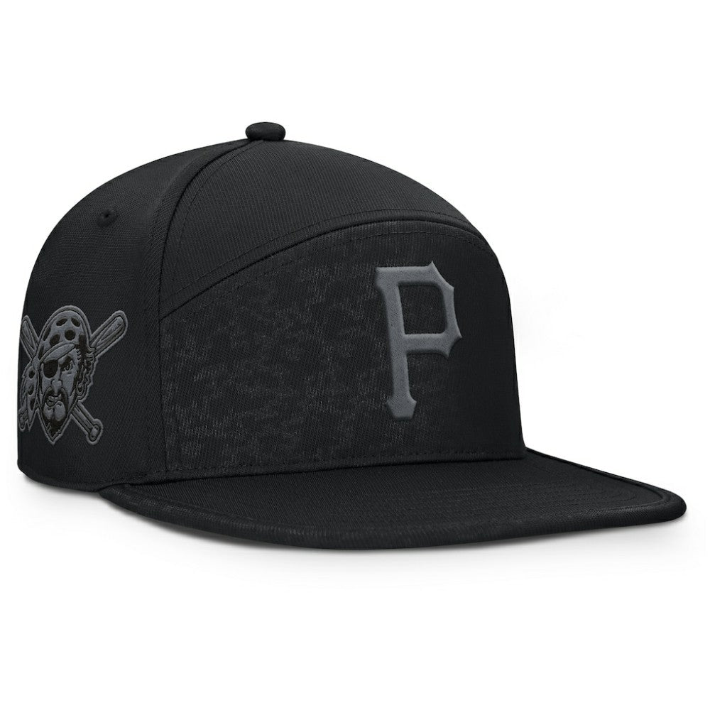 Pittsburgh Pirates Platoon Snapback Hat - Black