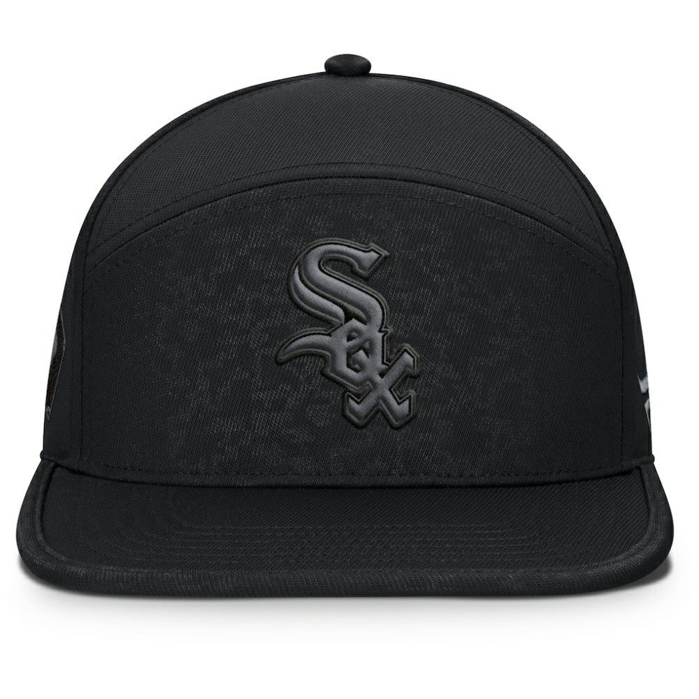 Chicago White Sox Platoon Snapback Hat - Black