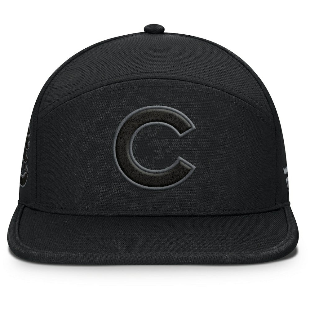 Chicago Cubs Platoon Snapback Hat - Black