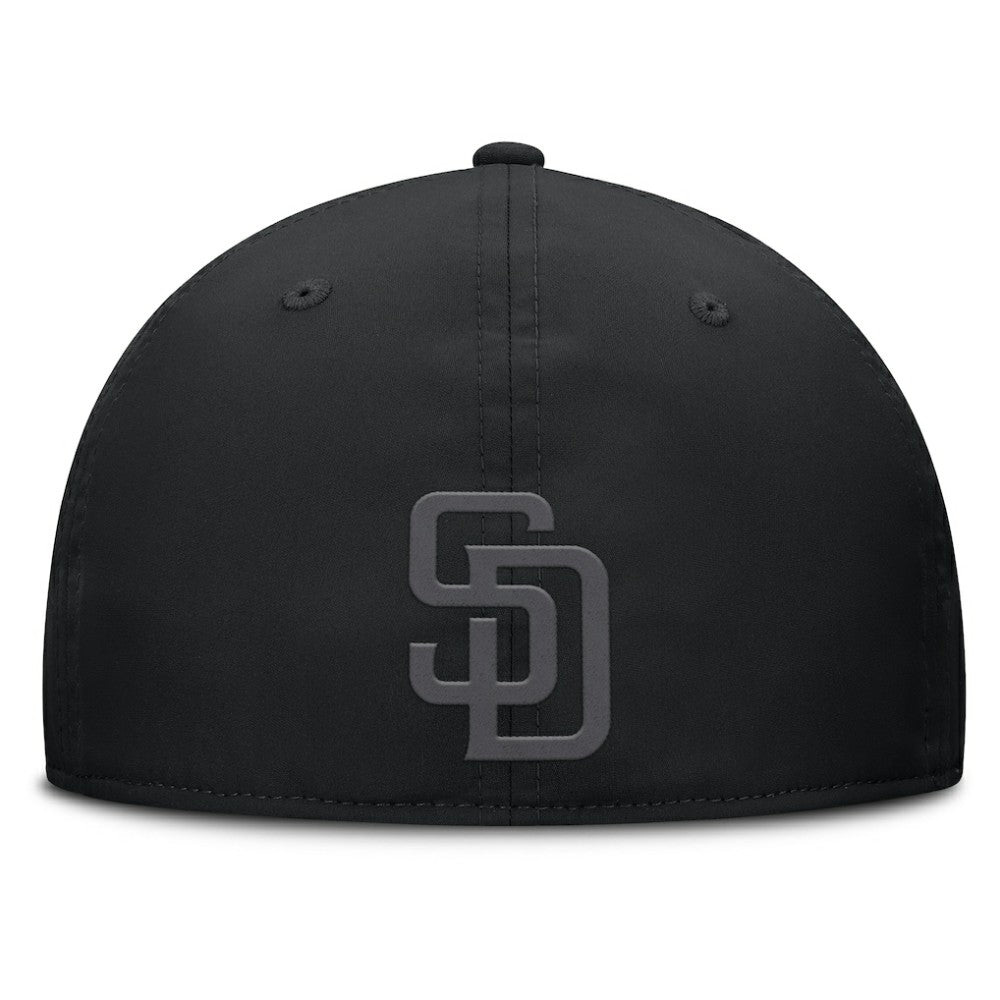 San Diego Padres Overpower Flex Hat - Black