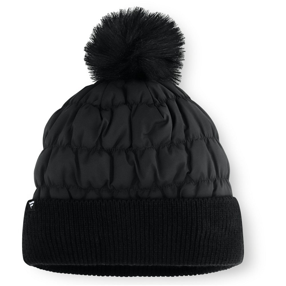 Cleveland Guardians Nightcap Cuffed Knit Hat with Pom - Black