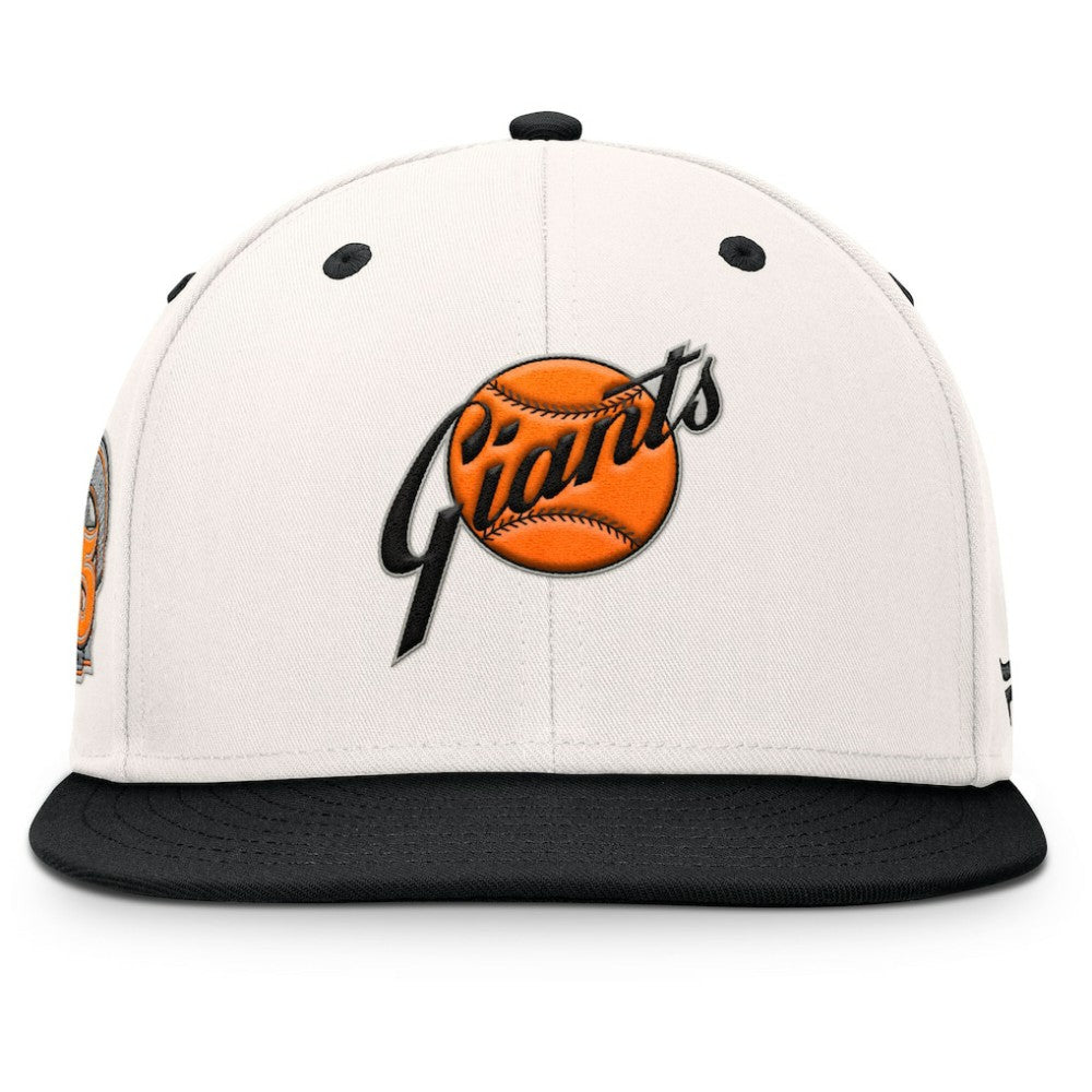 San Francisco Giants Unit Fitted Hat - Cream/Black