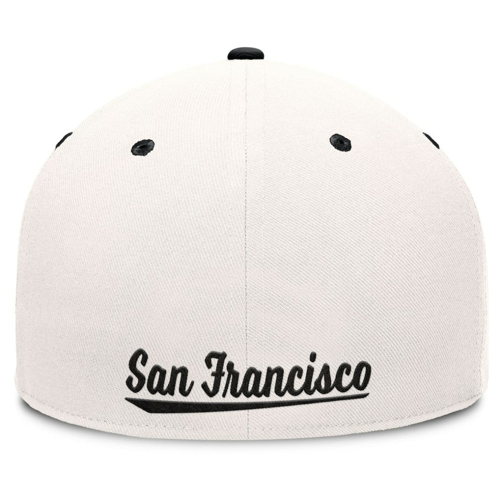 San Francisco Giants Unit Fitted Hat - Cream/Black