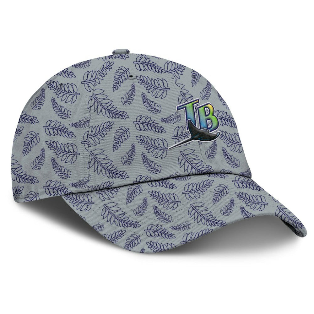 Tampa Bay Rays Women's Cooperstown Collection Shift Adjustable Hat - Gray