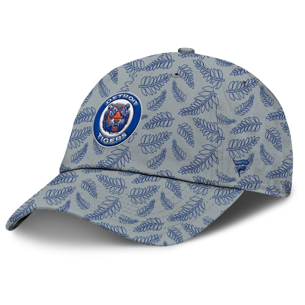 Detroit Tigers Women's Cooperstown Collection Shift Adjustable Hat - Gray