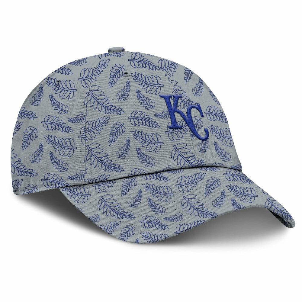 Kansas City Royals Women's Cooperstown Collection Shift Adjustable Hat - Gray