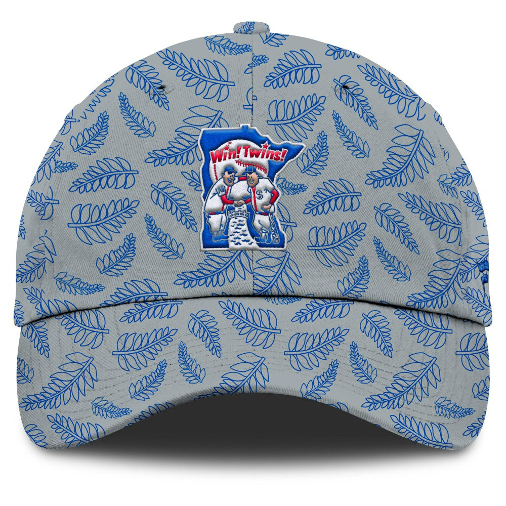 Minnesota Twins Women's Cooperstown Collection Shift Adjustable Hat - Gray
