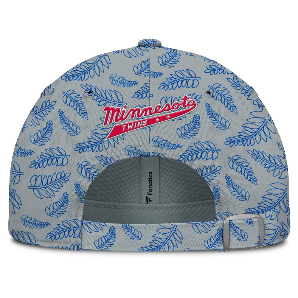 Minnesota Twins Women's Cooperstown Collection Shift Adjustable Hat - Gray