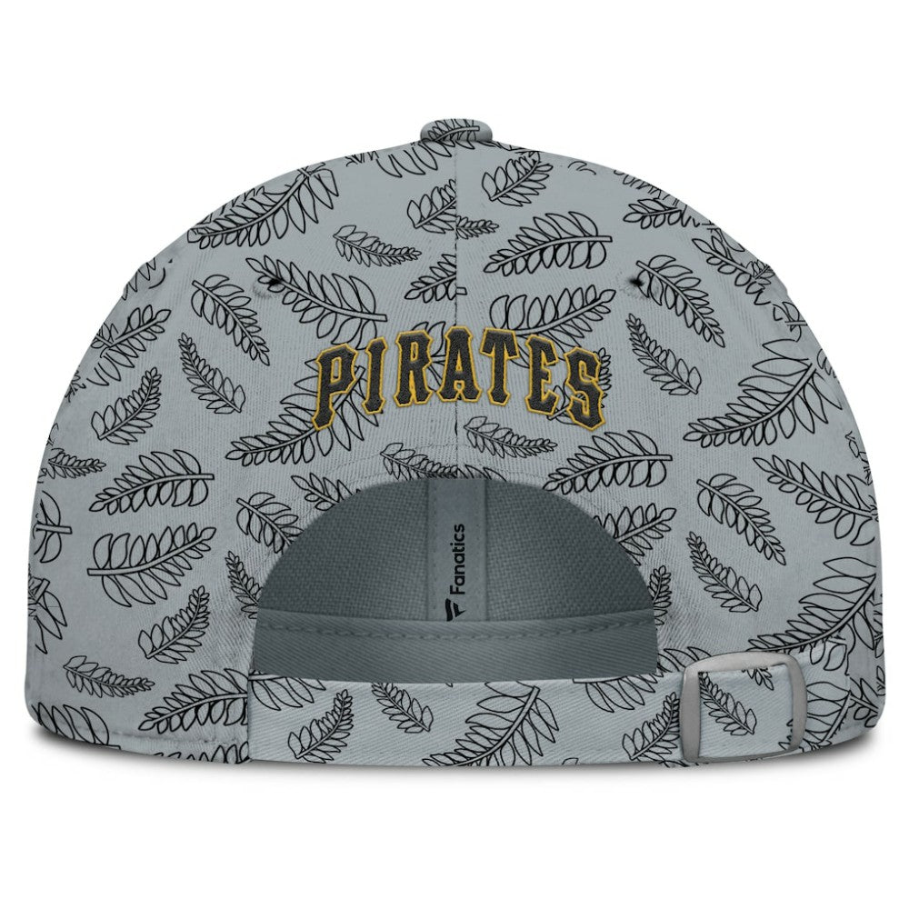 Pittsburgh Pirates Women's Cooperstown Collection Shift Adjustable Hat - Gray