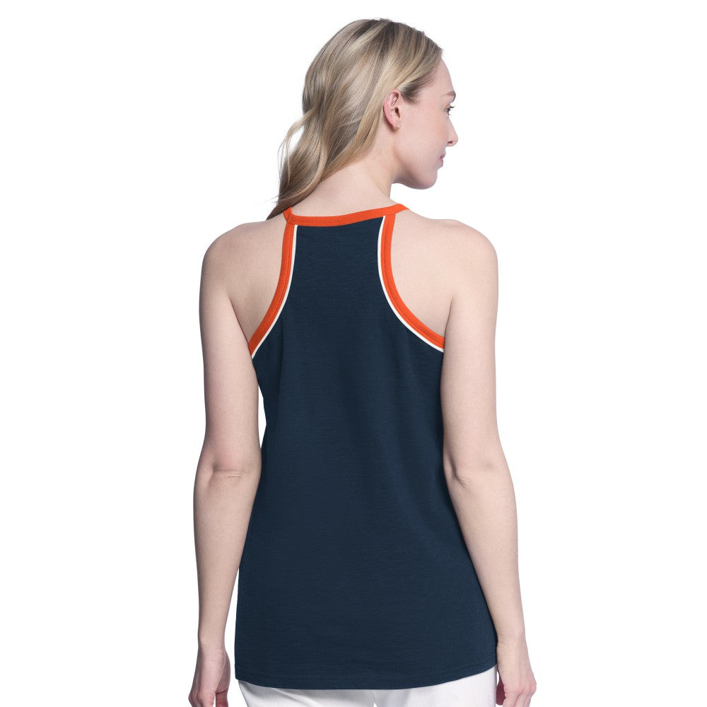 Houston Astros G-III 4Her by Carl Banks Women's Curveball Racerback Tank Top - Navy