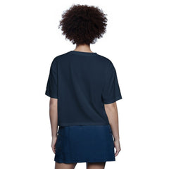 Houston Astros Starter Women's Play the Ball Boxy Cropped T-Shirt - Navy
