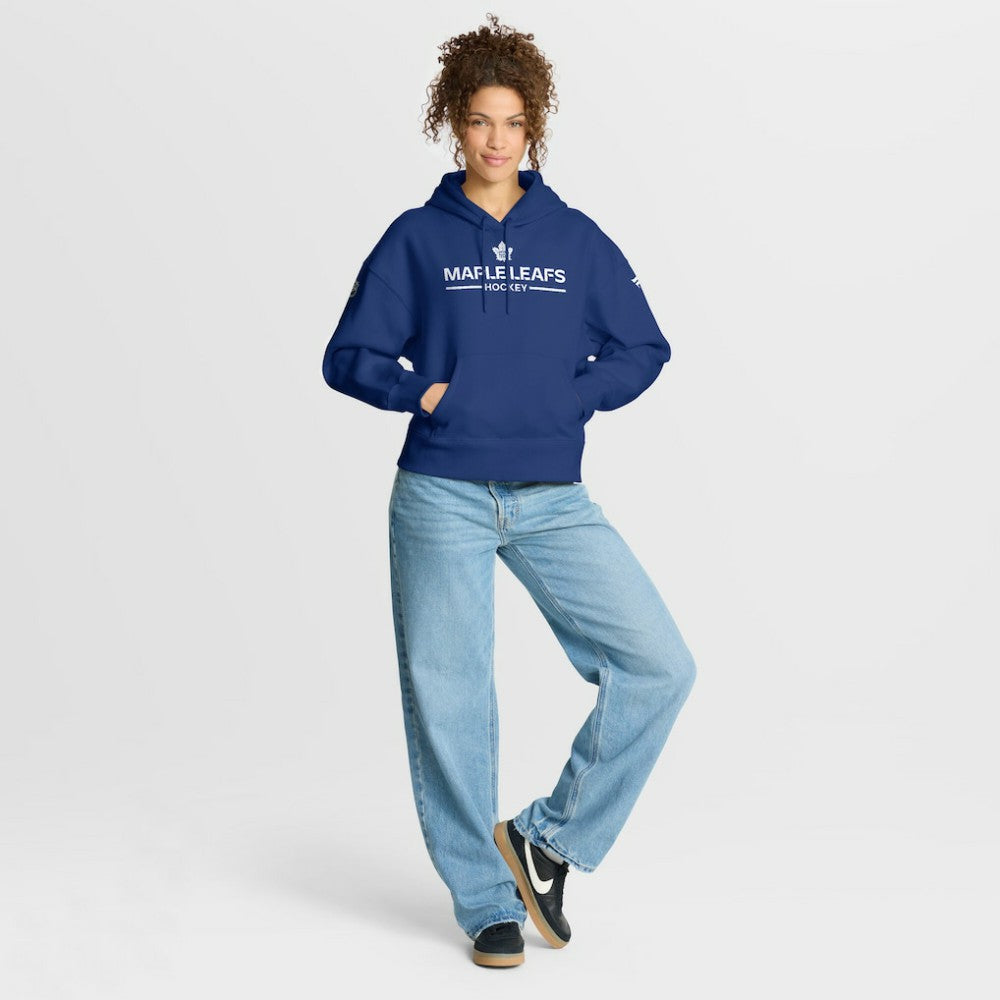 Toronto Maple Leafs Fanatics Women's Authentic Pro Primary Pullover Hoodie Blue
