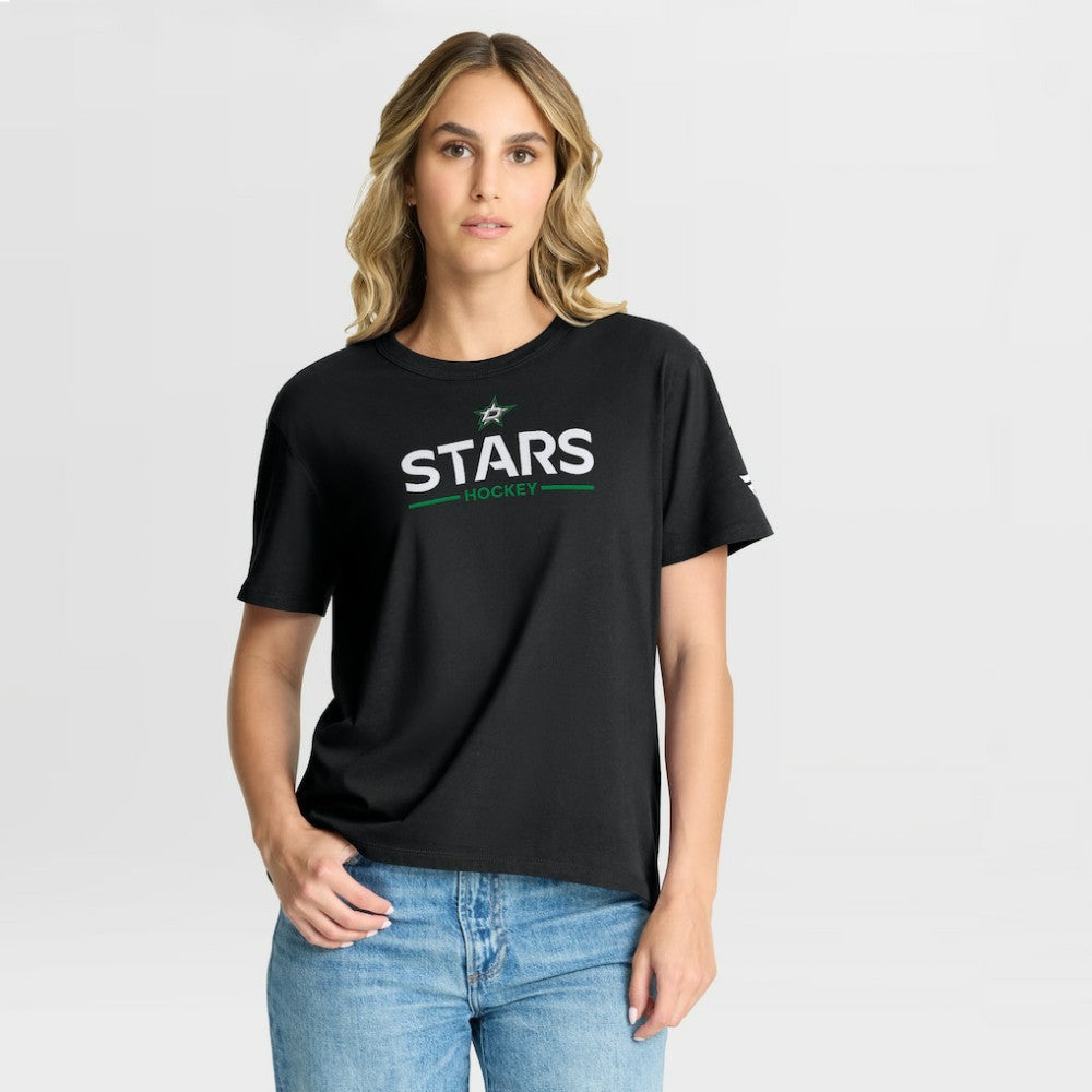 Dallas Stars Fanatics Women's Authentic Pro Primary T-Shirt Black