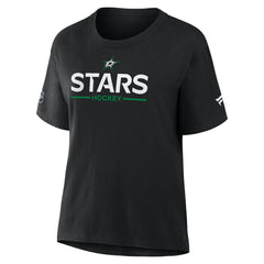 Dallas Stars Fanatics Women's Authentic Pro Primary T-Shirt Black