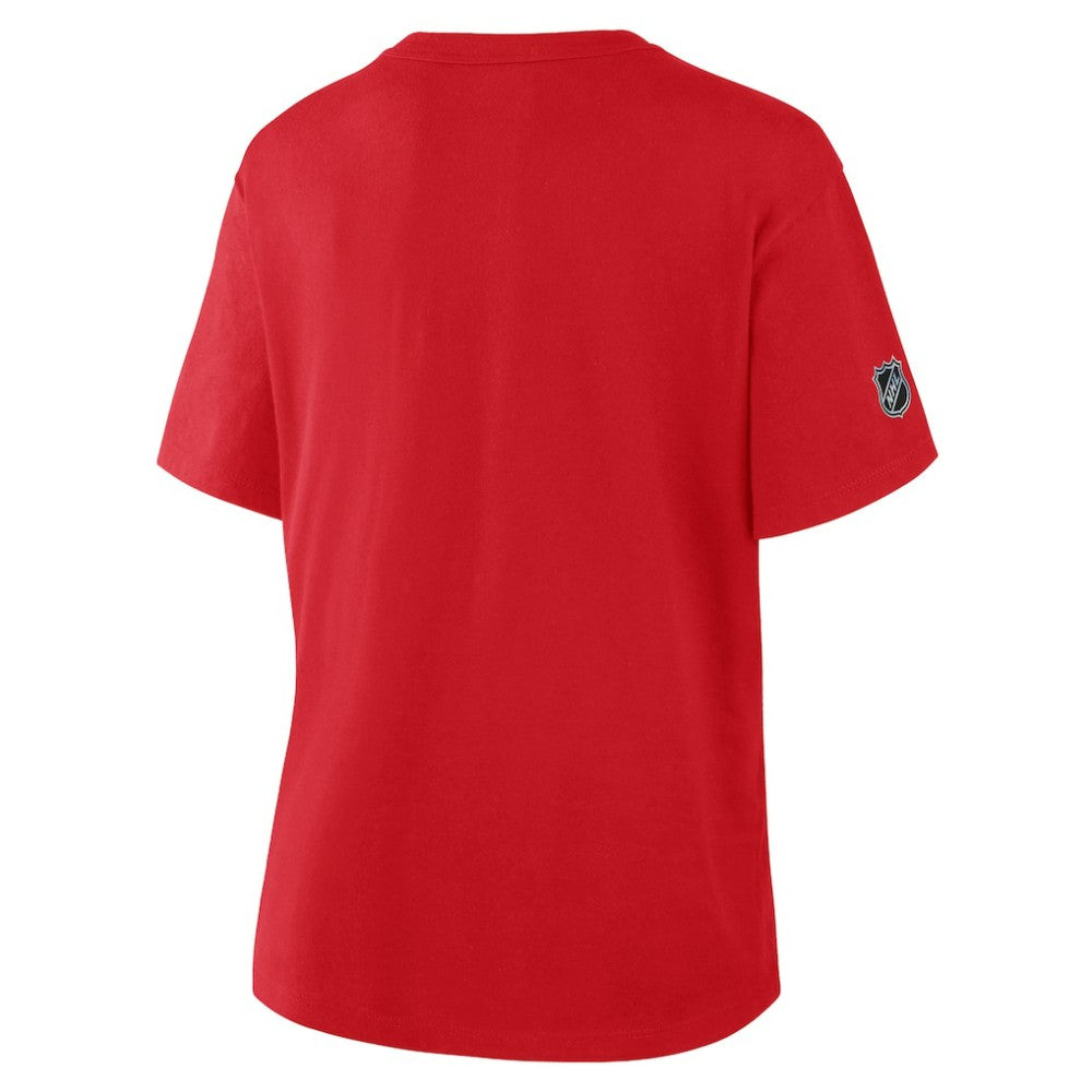 Florida Panthers Fanatics Women's Authentic Pro Primary T-Shirt Red