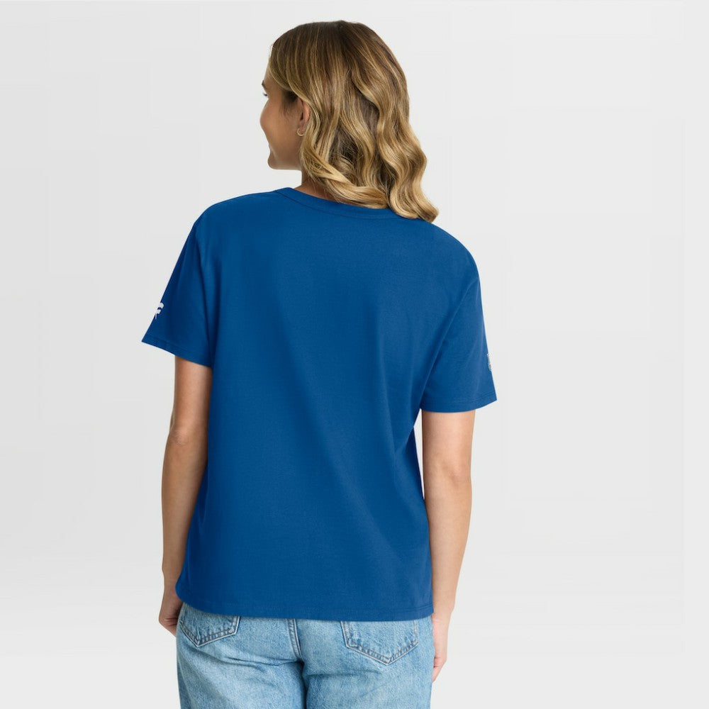 Colorado Avalanche Fanatics Women's Authentic Pro Primary T-Shirt Blue
