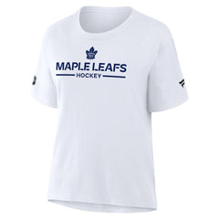 Toronto Maple Leafs Fanatics Women's Authentic Pro Primary T-Shirt White