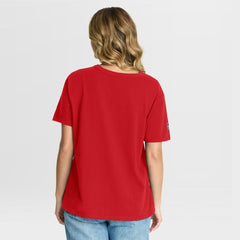 New Jersey Devils Fanatics Women's Authentic Pro Primary T-Shirt Red