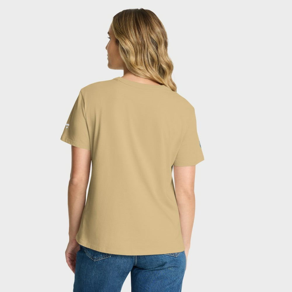 Vegas Golden Knights Fanatics Women's Authentic Pro Primary T-Shirt Gold