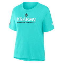 Seattle Kraken Fanatics Women's Authentic Pro Primary T-Shirt Ice Blue