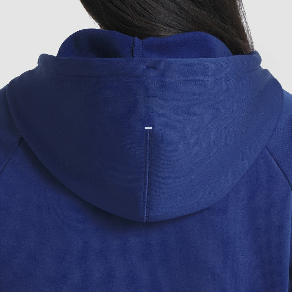 Toronto Maple Leafs Fanatics Women's Authentic Pro Rink Raglan Full-Zip Hoodie Blue