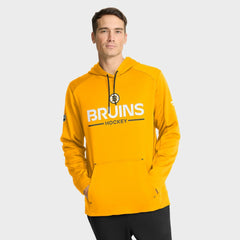Boston Bruins Fanatics Authentic Pro Rink Hoodie Gold