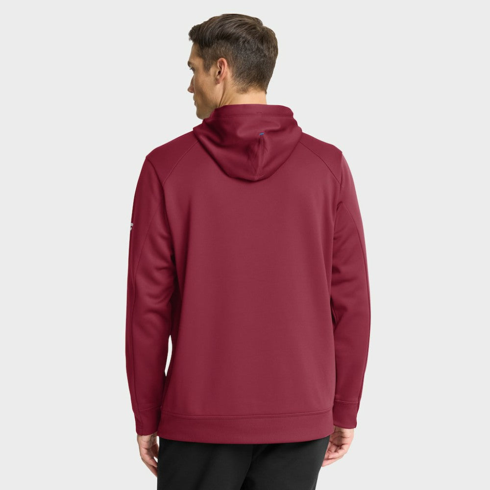 Colorado Avalanche Fanatics Authentic Pro Rink Hoodie Burgundy