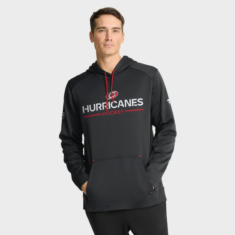 Carolina Hurricanes Fanatics Authentic Pro Rink Hoodie Black