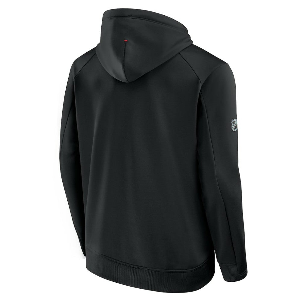 Carolina Hurricanes Fanatics Authentic Pro Rink Hoodie Black