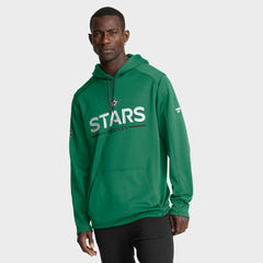 Dallas Stars Fanatics Authentic Pro Rink Hoodie Kelly Green