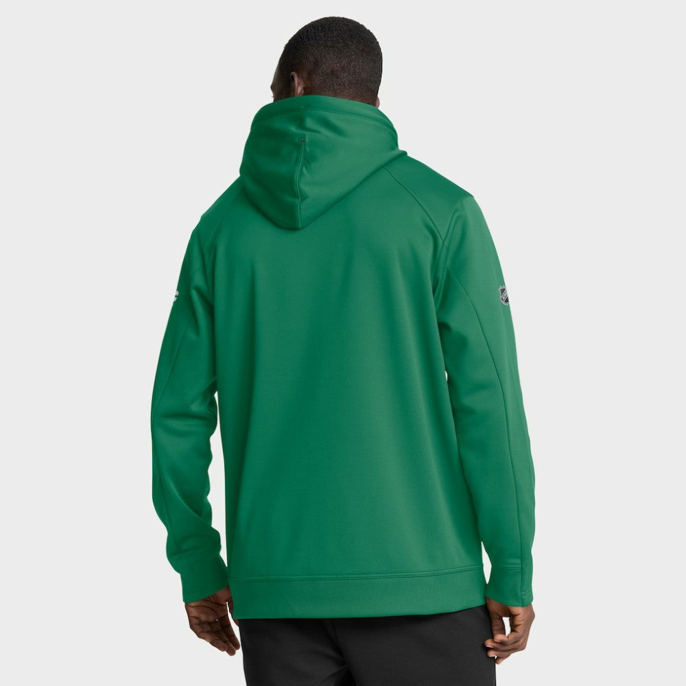 Dallas Stars Fanatics Authentic Pro Rink Hoodie Kelly Green