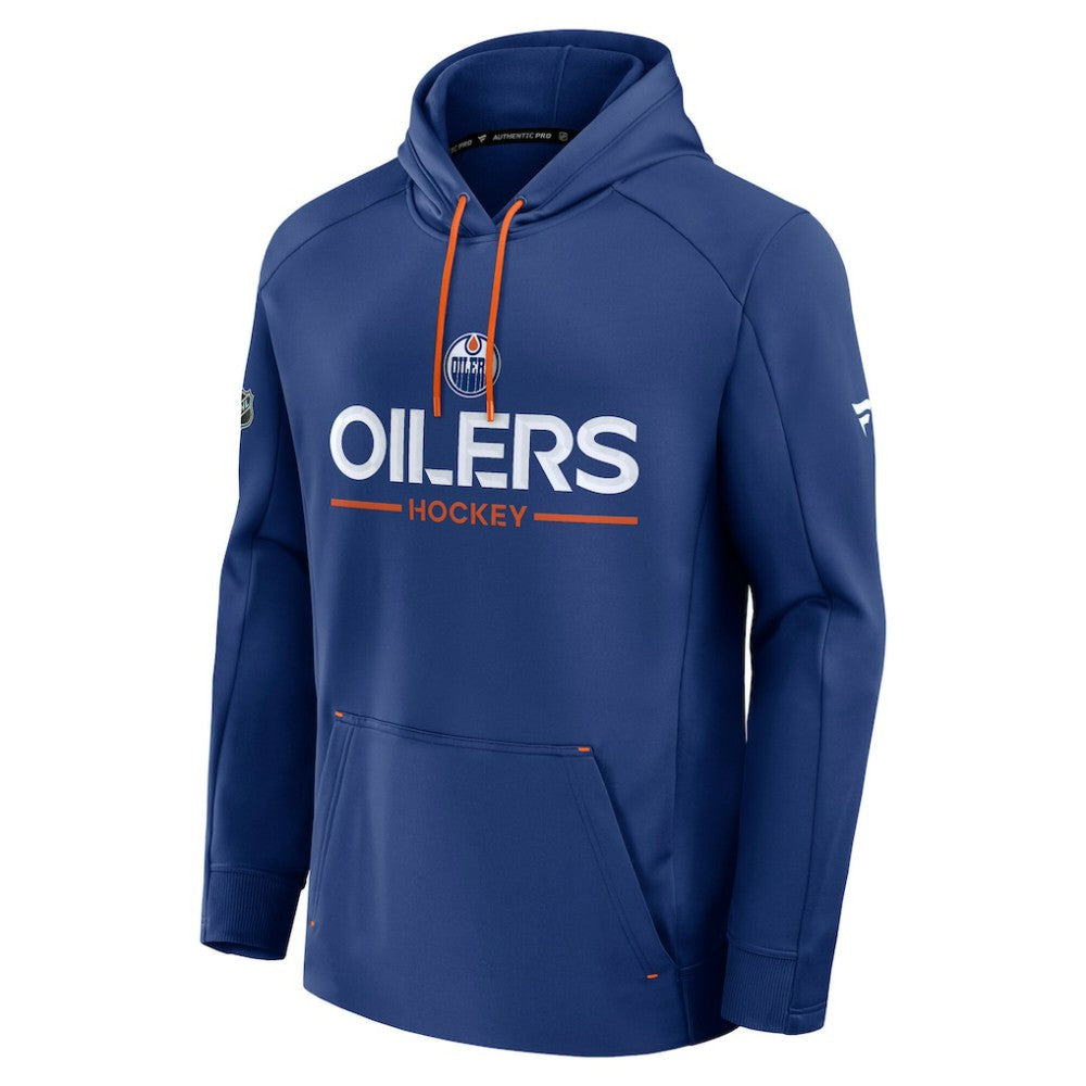 Edmonton Oilers Fanatics Authentic Pro Rink Hoodie Royal