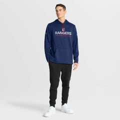 New York Rangers Fanatics Authentic Pro Rink Hoodie Navy