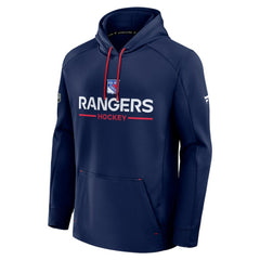 New York Rangers Fanatics Authentic Pro Rink Hoodie Navy