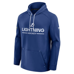 Tampa Bay Lightning Fanatics Authentic Pro Rink Hoodie Blue