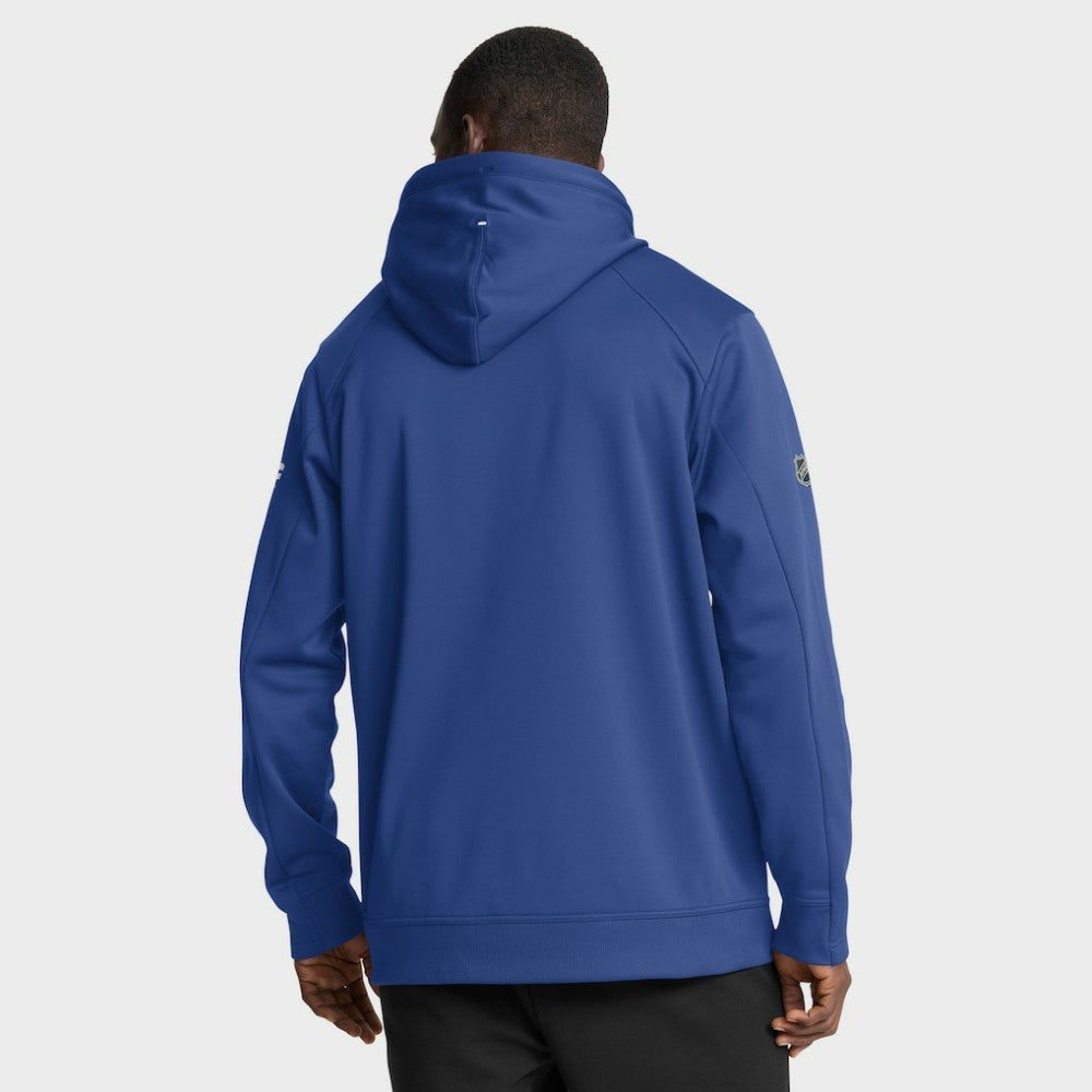 Tampa Bay Lightning Fanatics Authentic Pro Rink Hoodie Blue