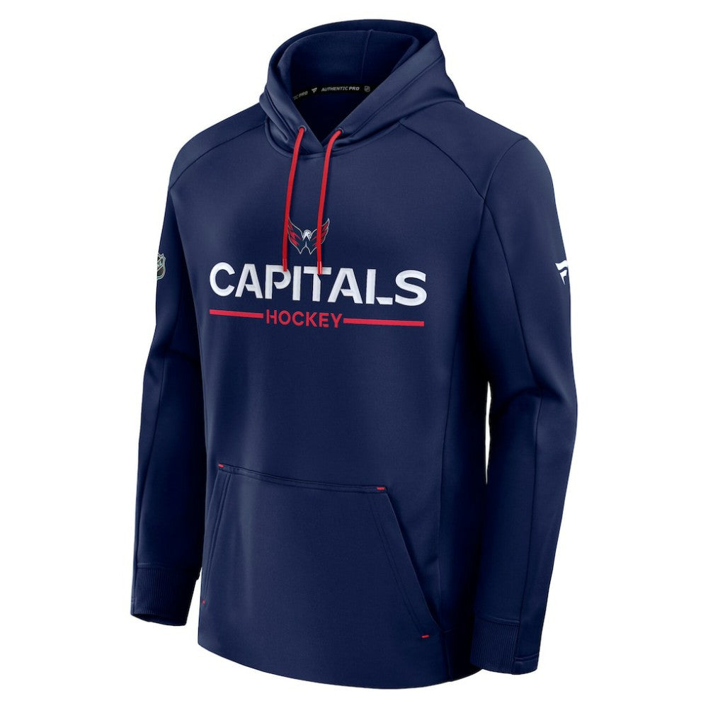 Washington Capitals Fanatics Authentic Pro Rink Hoodie Navy