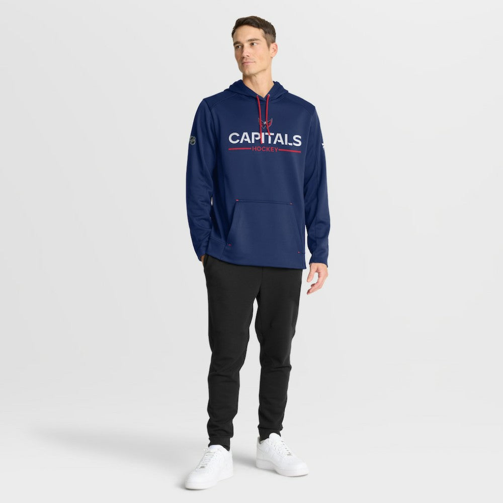Washington Capitals Fanatics Authentic Pro Rink Hoodie Navy