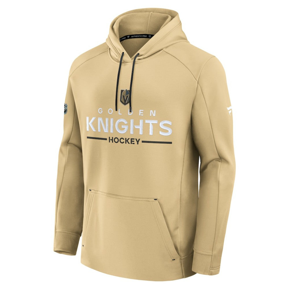 Vegas Golden Knights Fanatics Authentic Pro Rink Hoodie Gold