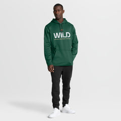 Minnesota Wild Fanatics Authentic Pro Rink Hoodie Green