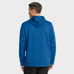 New York Rangers Fanatics Authentic Pro Rink Centennial Hoodie - Blue