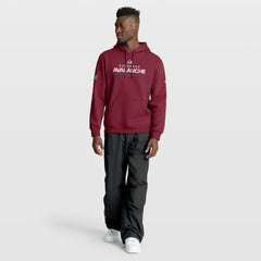 Colorado Avalanche Fanatics Authentic Pro Primary Hoodie Burgundy