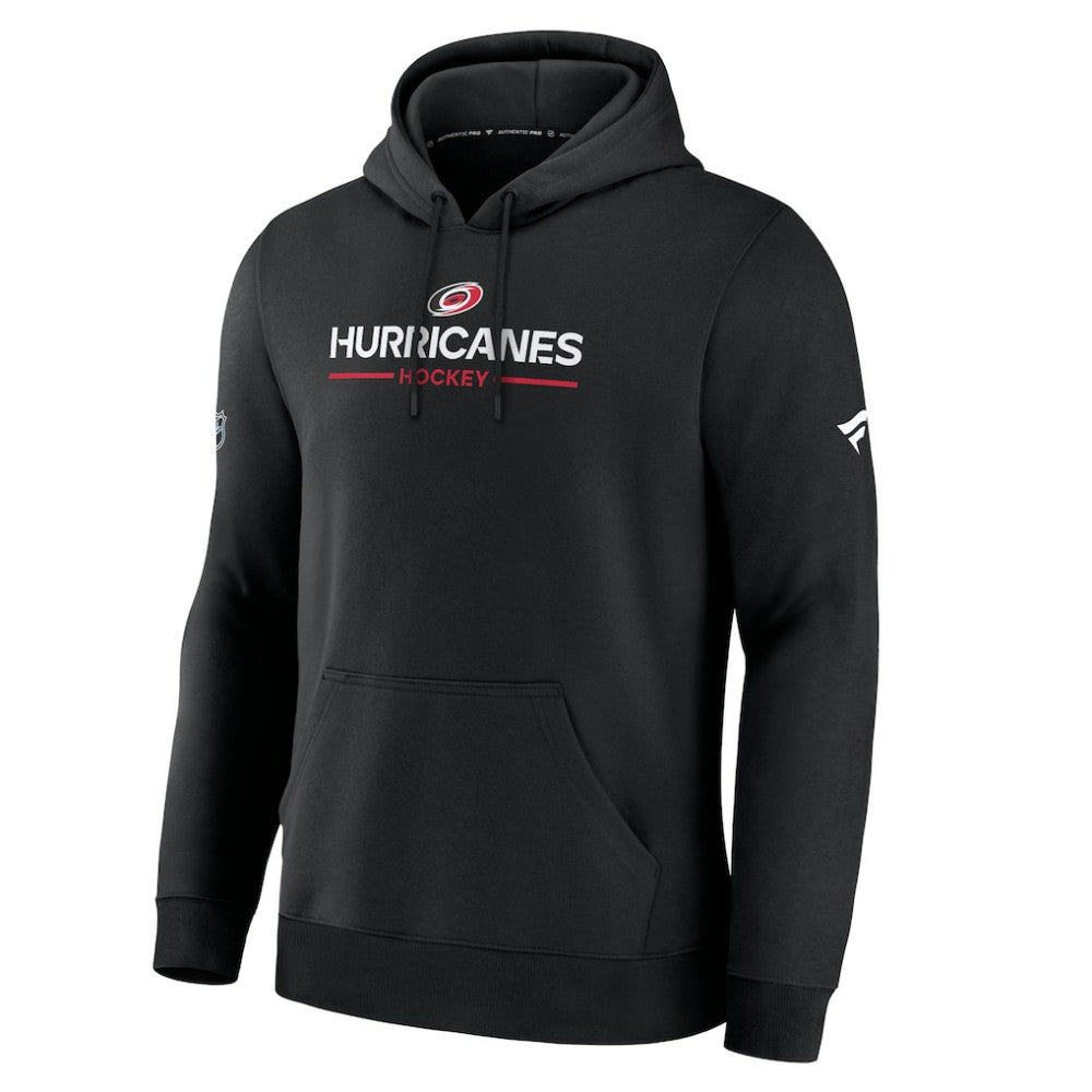 Carolina Hurricanes Fanatics Authentic Pro Primary Hoodie Black