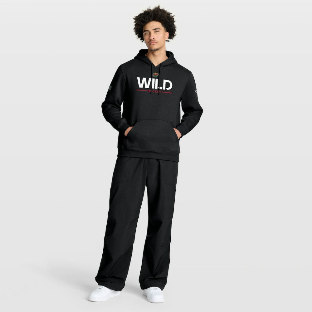 Minnesota Wild Fanatics Authentic Pro Primary Hoodie Black