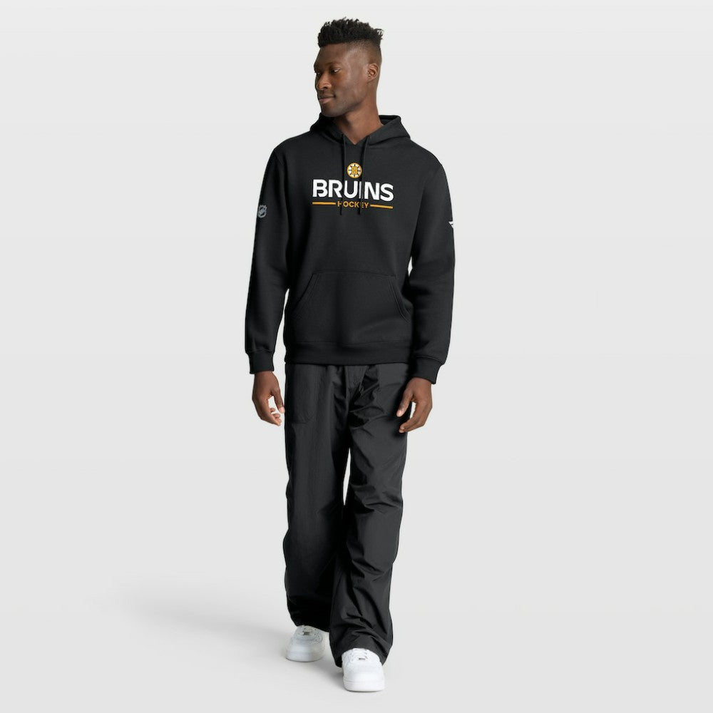 Boston Bruins Fanatics Authentic Pro Primary Hoodie Black