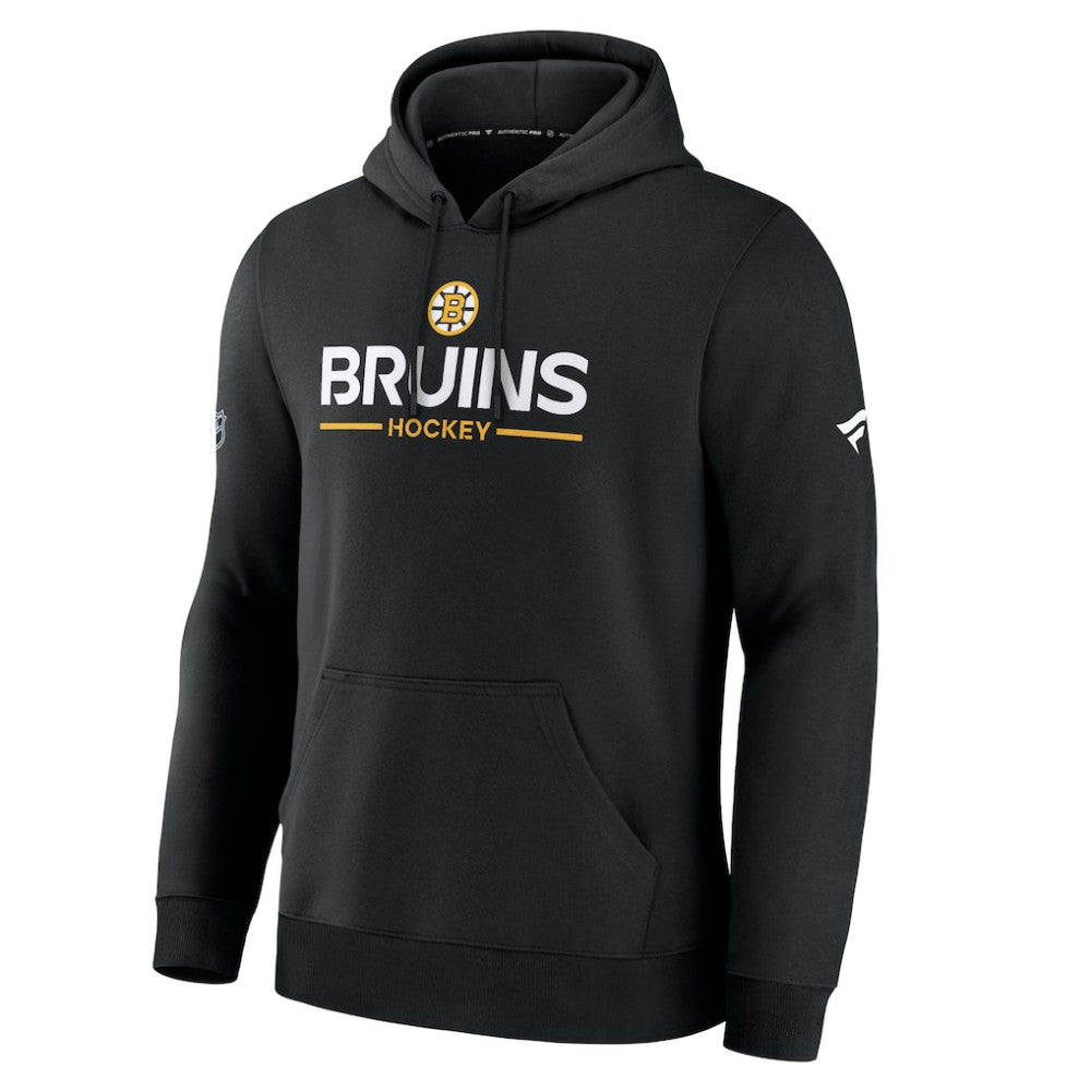 Boston Bruins Fanatics Authentic Pro Primary Hoodie Black